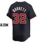 Aaron Barrett Men's Washington Nationals Navy Limited Alternate Jersey