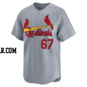 Aaron Brooks Men's St. Louis Cardinals Gray Limited Away Jersey