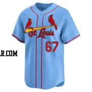 Aaron Brooks Men's St. Louis Cardinals Light Blue Limited Alternate Jersey