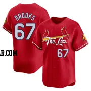 Aaron Brooks Men's St. Louis Cardinals Red Limited 2024 City Connect Jersey