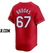 Aaron Brooks Men's St. Louis Cardinals Red Limited 2024 City Connect Jersey