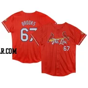 Aaron Brooks Toddler St. Louis Cardinals Red Limited Preschool 2024 City Connect Jersey