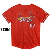 Aaron Brooks Toddler St. Louis Cardinals Red Limited Preschool 2024 City Connect Jersey