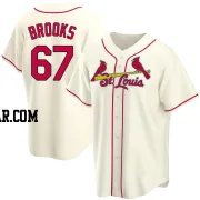 Aaron Brooks Youth St. Louis Cardinals Cream Replica Alternate Jersey