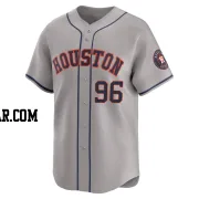 Aaron Brown Men's Houston Astros Gray Limited Away Jersey