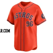 Aaron Brown Men's Houston Astros Orange Limited Alternate Jersey