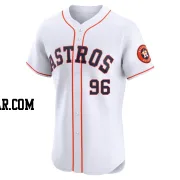 Aaron Brown Men's Houston Astros White Elite Home Jersey