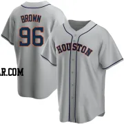 Aaron Brown Youth Houston Astros Gray Replica Road Jersey