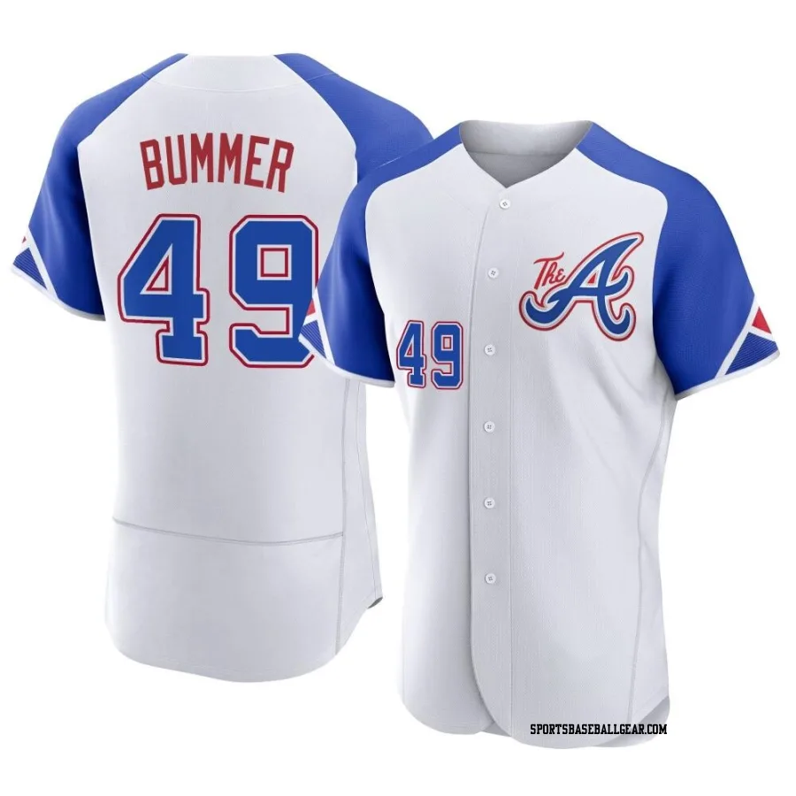 Aaron Bummer Men's Atlanta Braves White Authentic 2023 City Connect Jersey