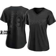 Aaron Bummer Women's Chicago White Sox Black Authentic Pitch Fashion Jersey