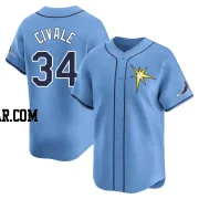 Aaron Civale Men's Tampa Bay Rays Light Blue Limited Alternate Jersey