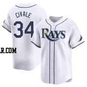 Aaron Civale Men's Tampa Bay Rays White Limited Home Jersey