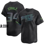 Aaron Civale Youth Tampa Bay Rays Charcoal Limited 2024 City Connect Jersey