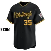 Aaron Fletcher Men's Pittsburgh Pirates Black Limited Alternate Jersey