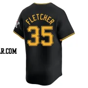 Aaron Fletcher Men's Pittsburgh Pirates Black Limited Alternate Jersey