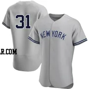 Aaron Hicks Men's New York Yankees Gray Authentic Road Jersey