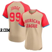 Aaron Judge Men's New York Yankees Cream Elite American League 2024 All-Star Game Jersey