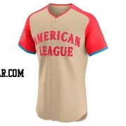 Aaron Judge Men's New York Yankees Cream Elite American League 2024 All-Star Game Jersey