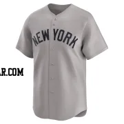 Aaron Judge Men's New York Yankees Gray Limited Away 2nd Jersey