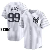 Aaron Judge Men's New York Yankees White Limited Yankee Home Jersey