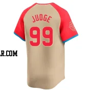 Aaron Judge Youth New York Yankees Cream Limited American League 2024 All-Star Game Jersey