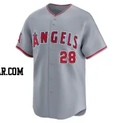 Aaron Loup Men's Los Angeles Angels Gray Limited Away Jersey