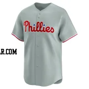 Aaron Nola Men's Philadelphia Phillies Gray Limited Away Jersey