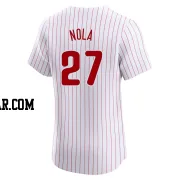 Aaron Nola Men's Philadelphia Phillies White Elite Home Jersey