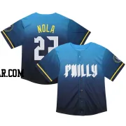 Aaron Nola Toddler Philadelphia Phillies Blue Limited 2024 City Connect Jersey