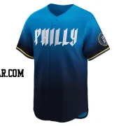 Aaron Nola Youth Philadelphia Phillies Blue Limited 2024 City Connect Jersey