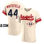 Aaron Whitefield Men's Los Angeles Angels Cream Authentic 2022 City Connect Jersey