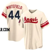 Aaron Whitefield Men's Los Angeles Angels Cream Replica 2022 City Connect Jersey