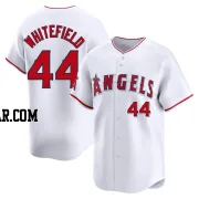 Aaron Whitefield Men's Los Angeles Angels White Limited Home Jersey