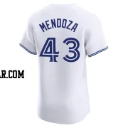 Abdiel Mendoza Men's Toronto Blue Jays White Elite Home Jersey