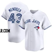 Abdiel Mendoza Men's Toronto Blue Jays White Limited Home Jersey