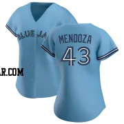 Abdiel Mendoza Women's Toronto Blue Jays Blue Authentic Jersey