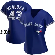 Abdiel Mendoza Women's Toronto Blue Jays Royal Authentic Alternate Jersey