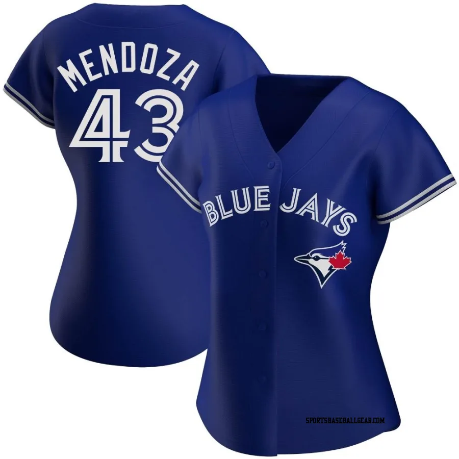 Abdiel Mendoza Women's Toronto Blue Jays Royal Replica Alternate Jersey