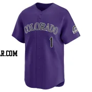 Adael Amador Men's Colorado Rockies Purple Limited Alternate Jersey