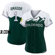 Adael Amador Women's Colorado Rockies Green Replica 2022 City Connect Jersey