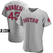 Adalberto Mondesi Men's Boston Red Sox Gray Authentic Road Jersey