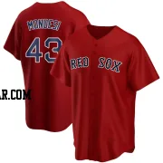 Adalberto Mondesi Men's Boston Red Sox Red Replica Alternate Jersey