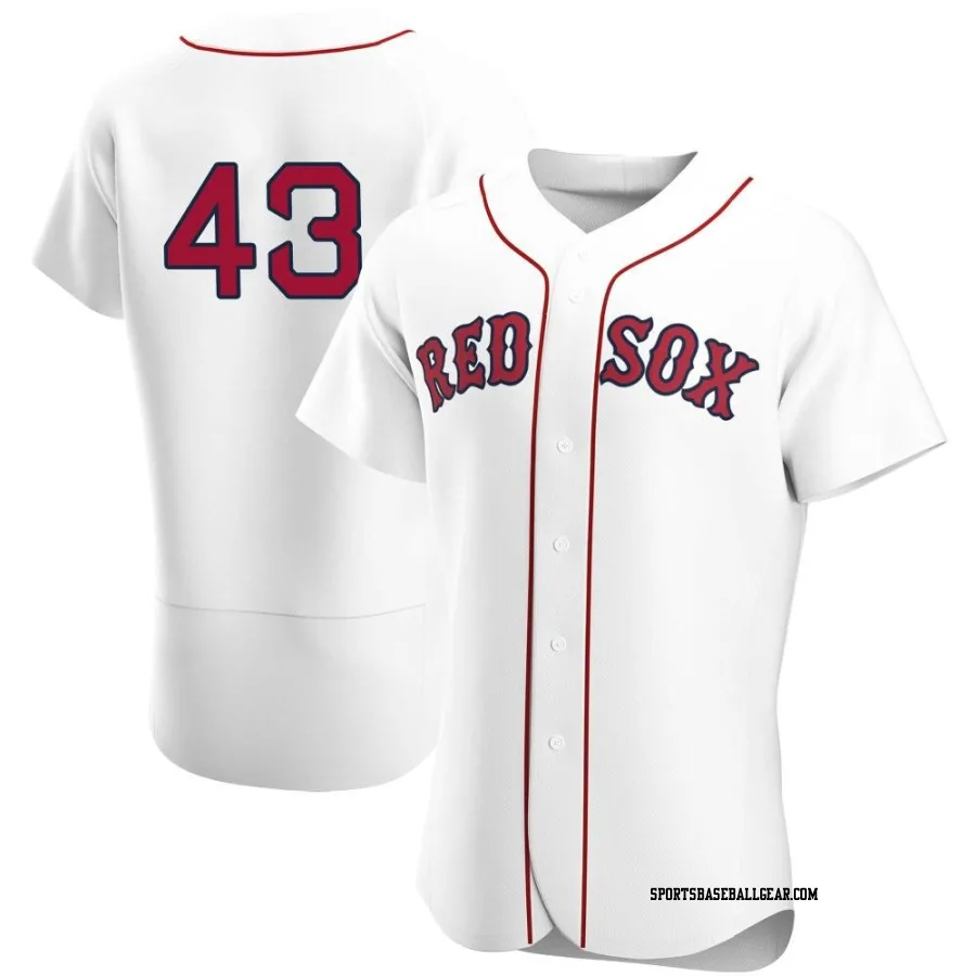 Adalberto Mondesi Men's Boston Red Sox White Authentic Home Team Jersey