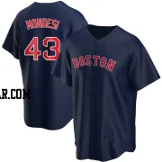 Adalberto Mondesi Youth Boston Red Sox Navy Replica Alternate Jersey