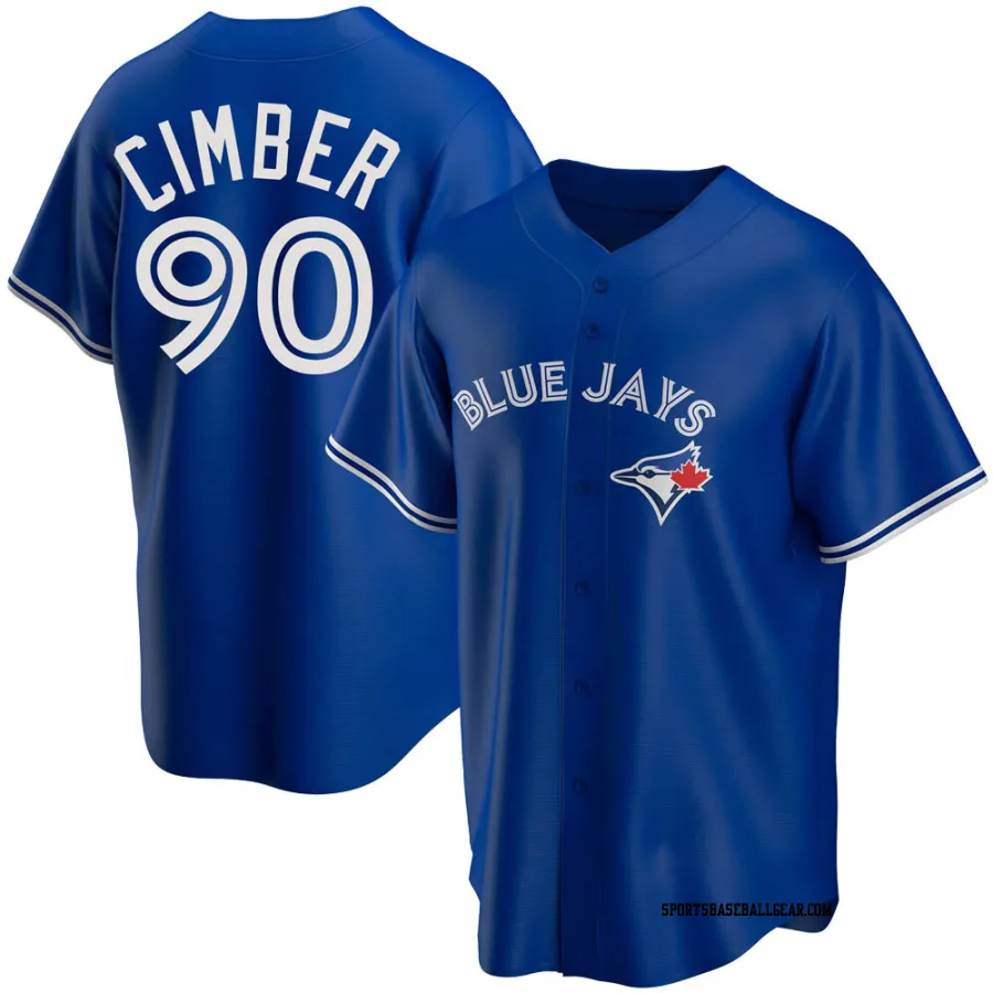 Adam Cimber Men's Toronto Blue Jays Royal Replica Alternate Jersey