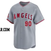 Adam Cimber Youth Los Angeles Angels Gray Limited Away Jersey