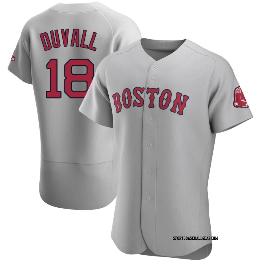 Adam Duvall Men's Boston Red Sox Gray Authentic Road Jersey