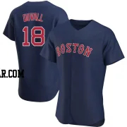 Adam Duvall Men's Boston Red Sox Navy Authentic Alternate Jersey