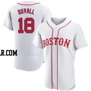 Adam Duvall Men's Boston Red Sox White Authentic 2021 Patriots' Day Jersey