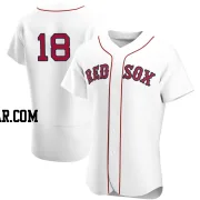 Adam Duvall Men's Boston Red Sox White Authentic Home Team Jersey